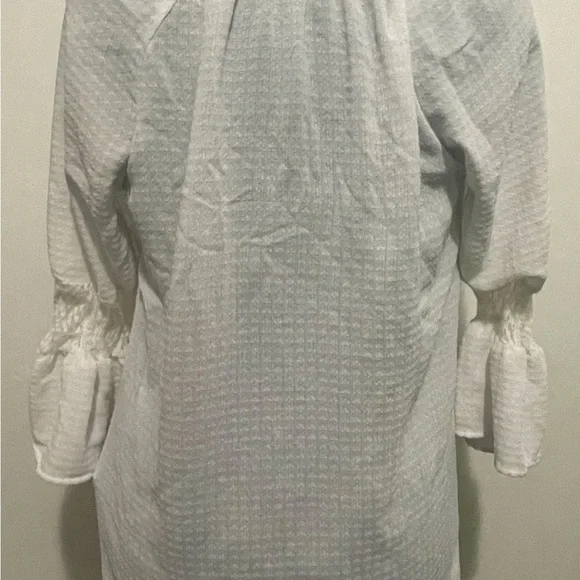 GNW white lace tunic blouse - Picture 3 of 6